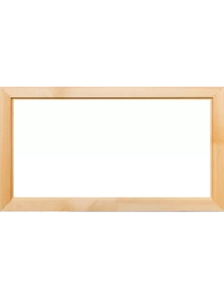 Деревянная рама 30x60 для картин на подрамнике сеч. 40x18