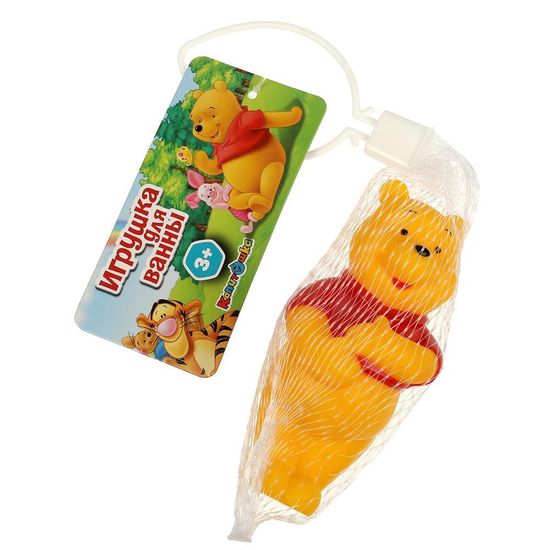 Игрушка для ванны «Винни» в сетке, КАПИТОШКА