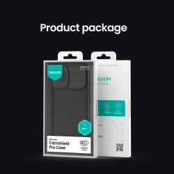 Чехол от Nillkin для iPhone 17, серия CamShield Pro Case (защитная сдвижная шторка для камеры)