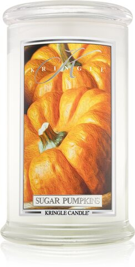 Kringle Candle Sugar Pumpkins - ароматическая свеча /   624  g  / GTIN 846853079523