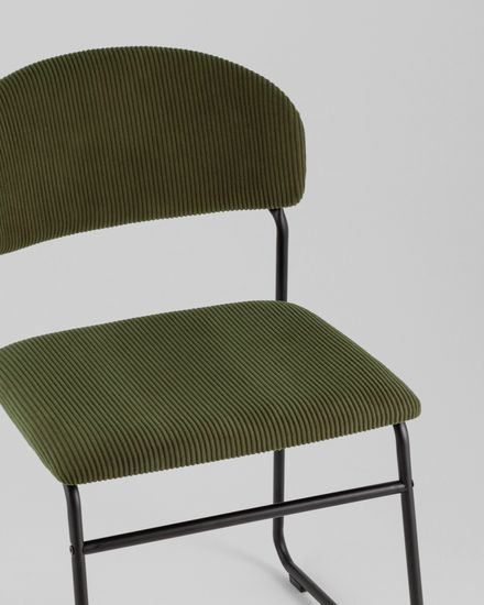 Стул обеденный Loftys зеленый