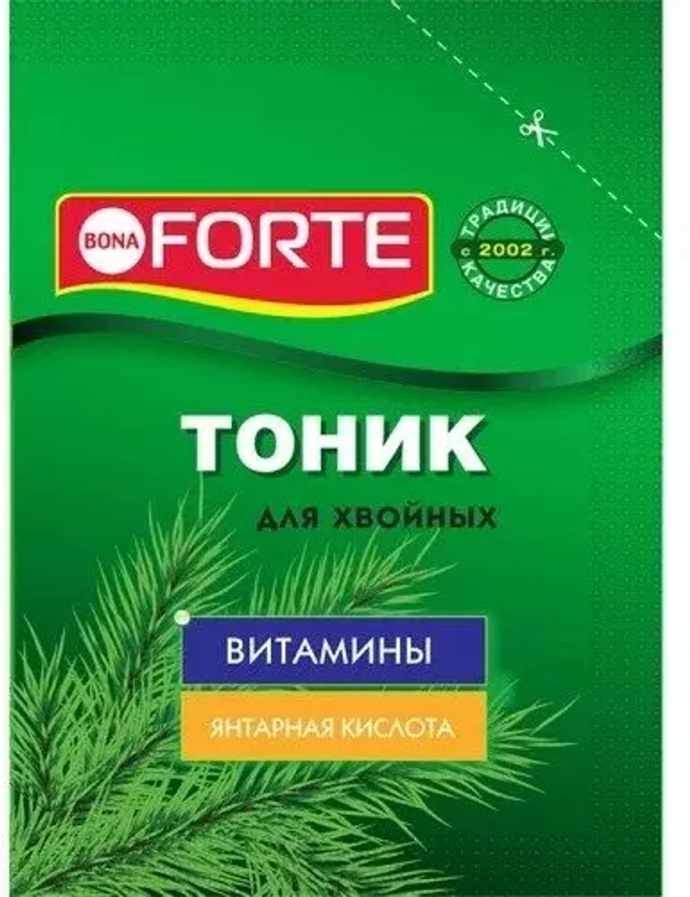 Бона Форте Удобрение Bona Forte тоник сухой для хвойных 30г