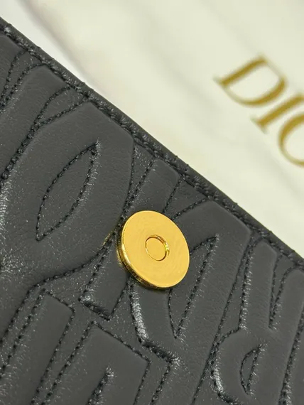 Сумка с клапаном Miss Dior черный