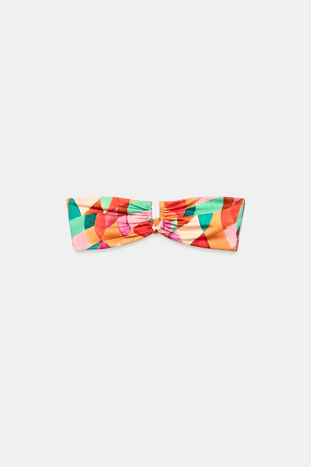 ZARA ТОП-БИКИНИ БАНДО С ПРИНТОМ, РАЗНОЦВЕТНЫЙ