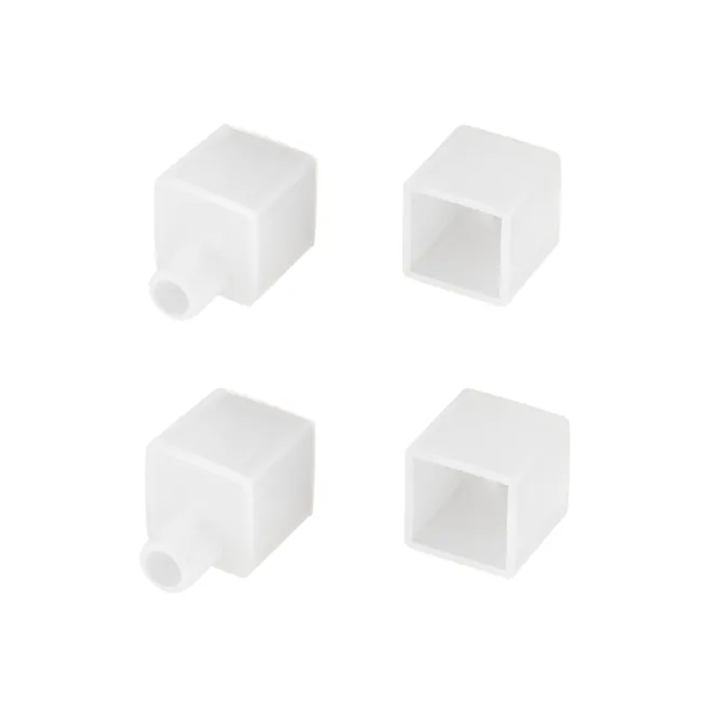 Заглушка WPH-FLEX-1414-TOP WHITE с отверстием (Arlight, Силикон) 040862