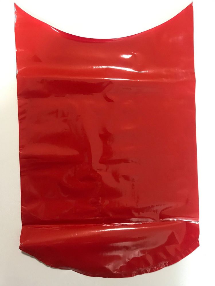 Пакет для сыра термоусадочный 180х250 мм, цвет красный,5 шт