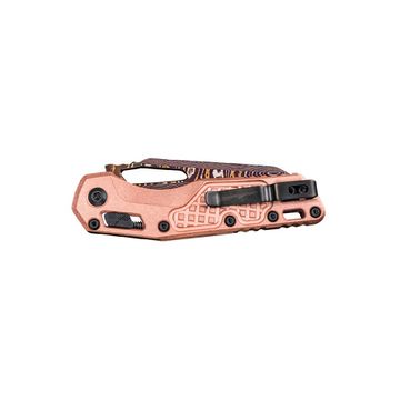 Нож Microtech MSI 210-16FRMS3 с клинком из стали Coppermai Damascus, рукоять Медь