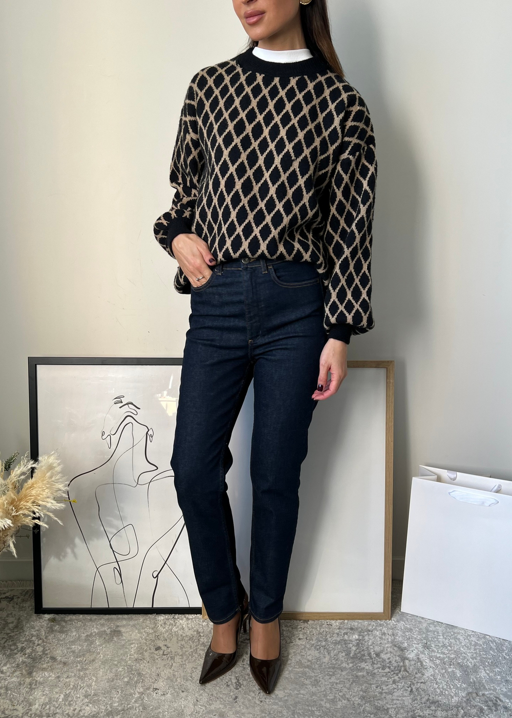 Джинсы Cos Slim Leg, XS