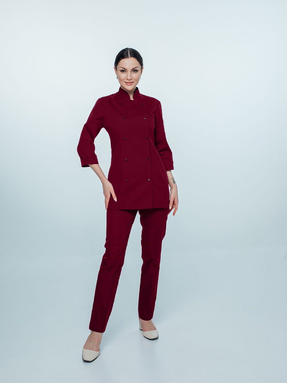 Женский китель для повара Медис