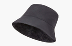 Loewe Anagram Reversible Jacquard and Nylon Bucket "Anthracite/Black"
