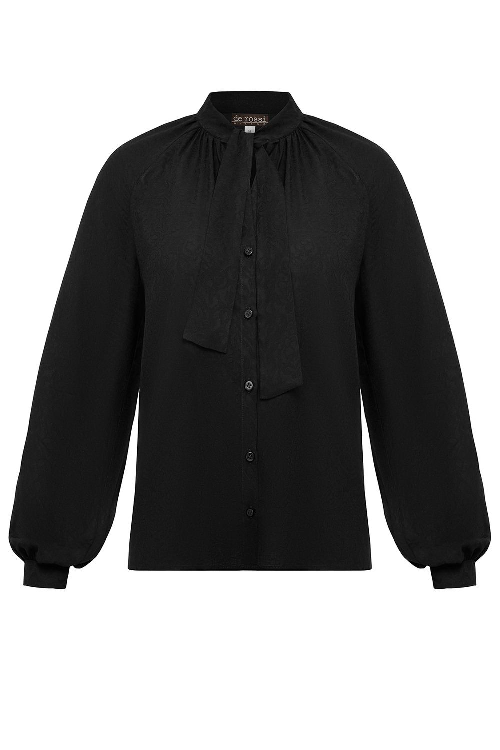 Блузка из вискозы с жаккардовым рисунком Nera