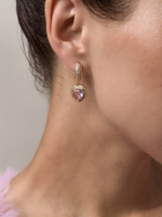 Серьги Heart Pink Dimonds