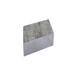 Тротуарная плитка РОМБ - Листопад гладкий Антрацит