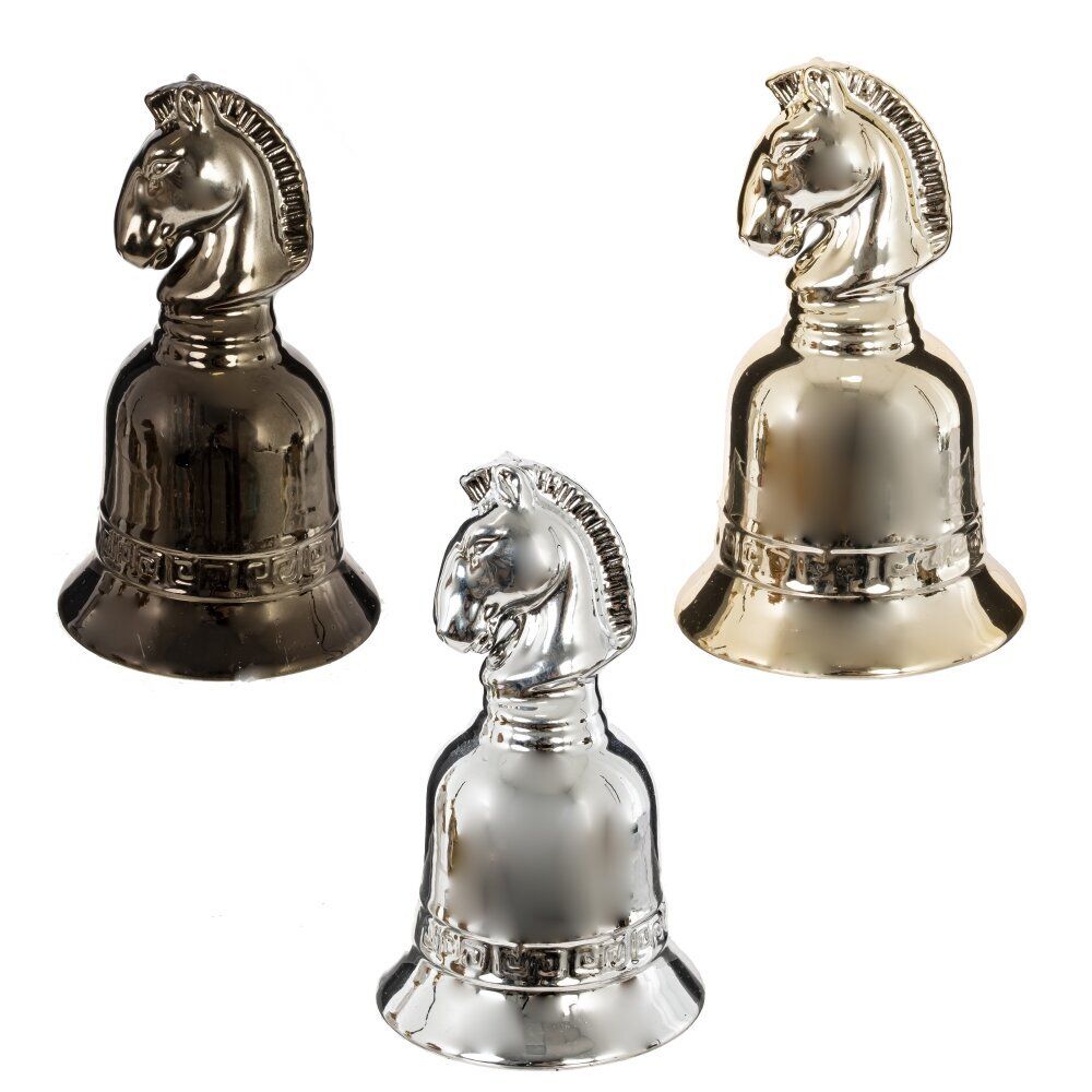 GAEM Колокольчик "Лошадь", L6 W6 H10 см, 3в.