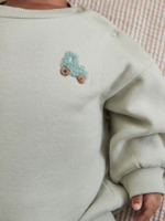 Свитшот и спортивные брюки в комплекте для малышей Next Q96-882, Светло-зеленый