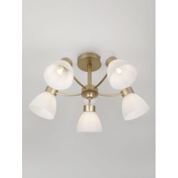 Люстра Rivoli Wendy 9184-305 5хЕ27 60 Вт модерн | Лайт