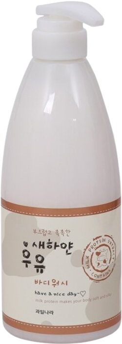 Welcos Kwailnara Гель для душа молочный Kwailnara White Milk Body Wash