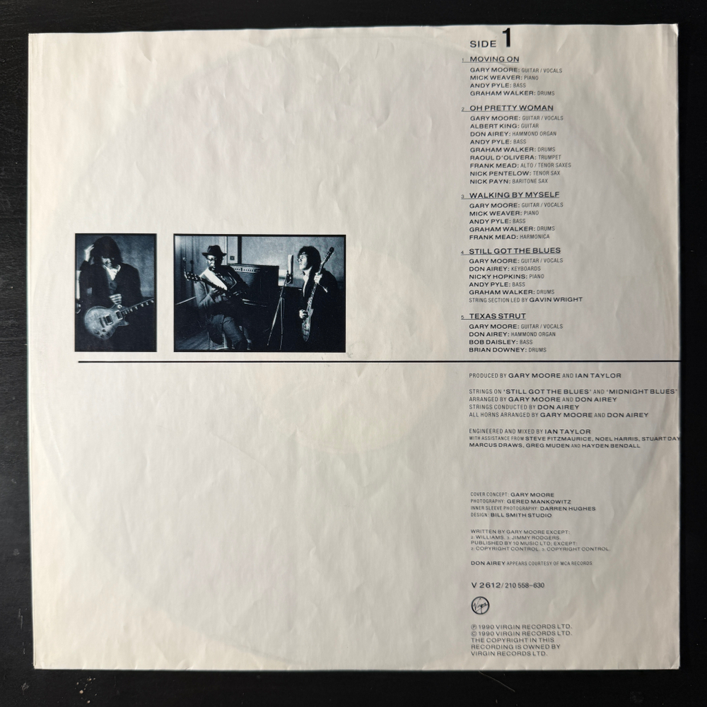 Gary Moore - Still Got The Blues (Европа 1990г.)