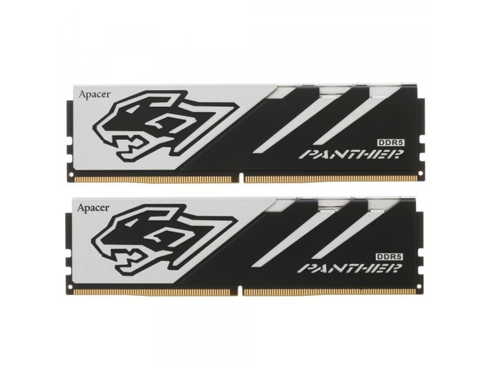 Оперативная память Apacer Panther AH5U32G56C5227BAA-2, DDR5 2х 32ГБ 5600 МГц, DIMM, RTL