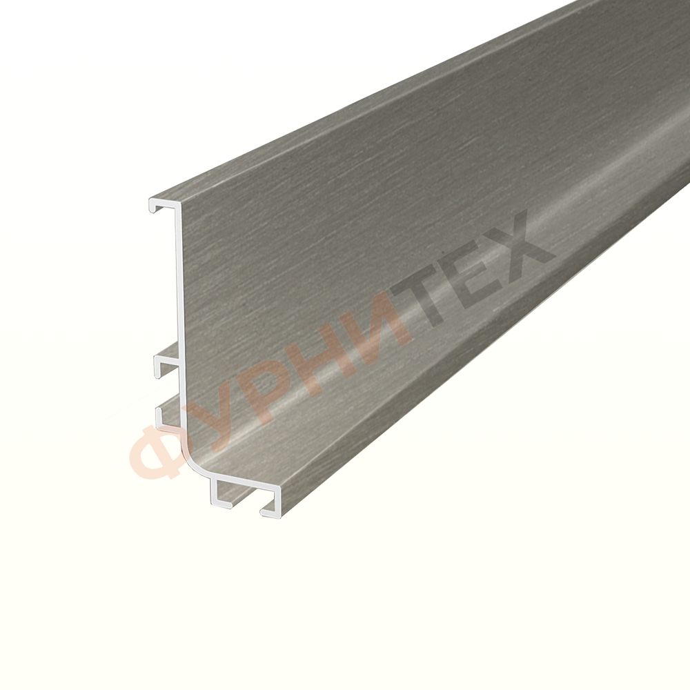 Алюминиевый рамочный профиль для фасадов, Инокс купить с доставкой, Казахстан