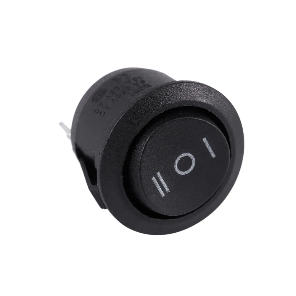 Кнопка круглая 6A/250V 10A/125V 3-контактный 3-позиционный поворотный переключатель типа "лодочка"