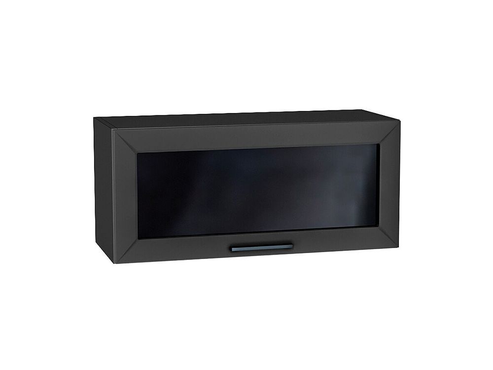 Шкаф верхний горизонтальный остекленный Глетчер