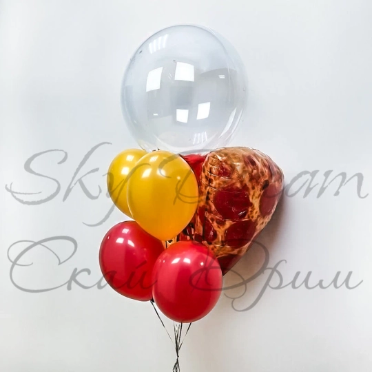 Фонтан из шаров с Баблсом и Пиццей