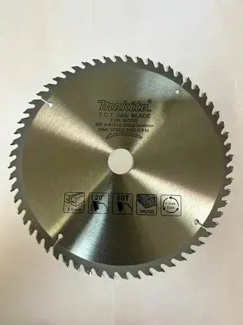 Диск пильный 255 x 2.6 x 30; 60 зуб.