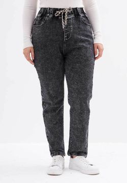 Джинсы на резинке больших размеров