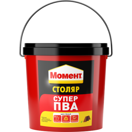 Клей Момент 600306 Столяр Супер ПВА 3 кг.