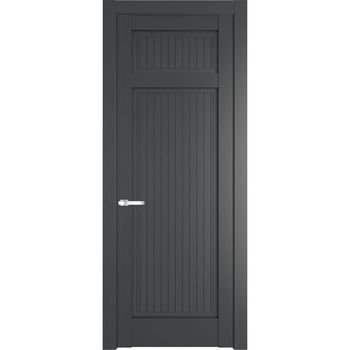 Межкомнатная дверь эмаль Profil Doors 3.3.1PM графит глухая