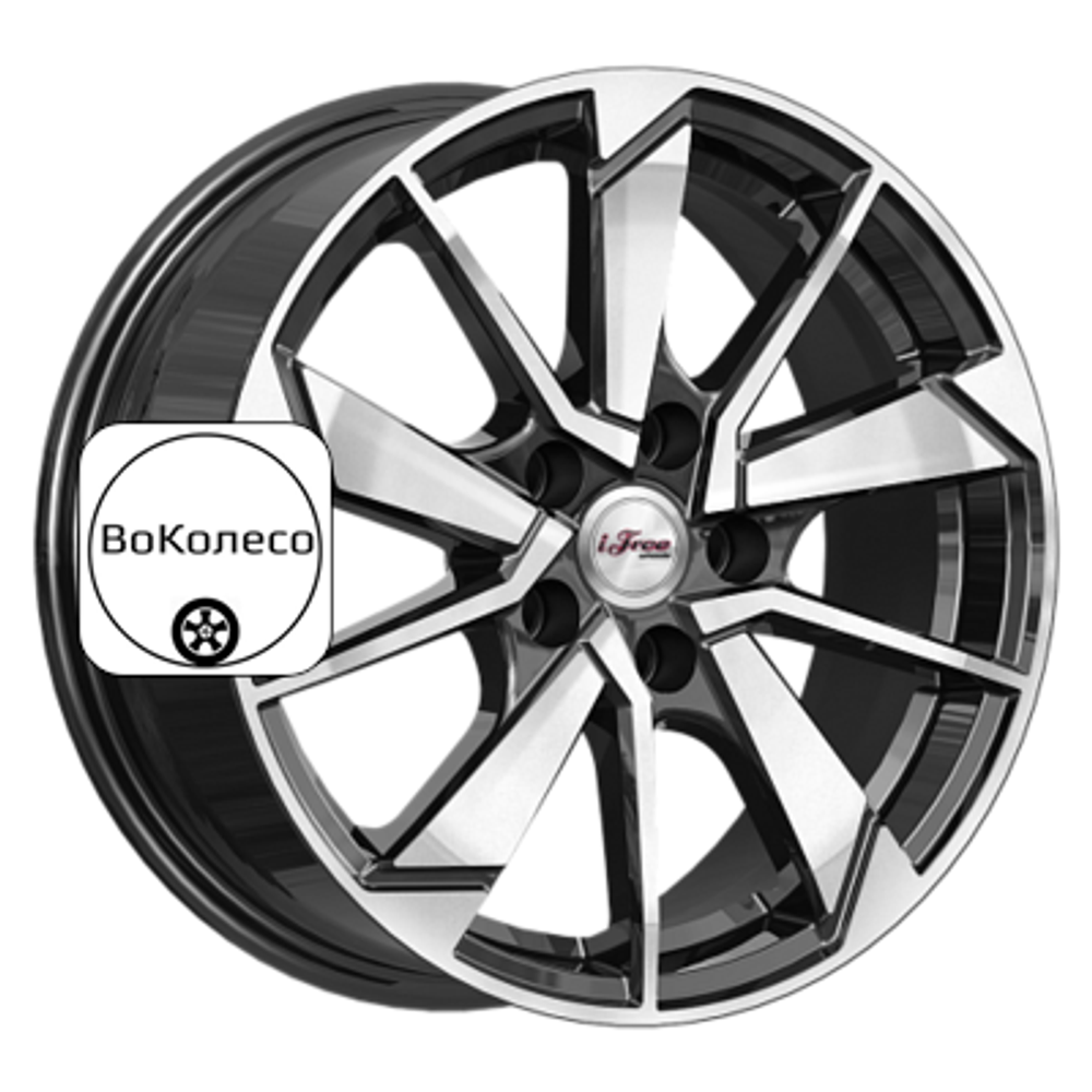 6,5x16/5x112 ET33 D57,1 Зиплайн (КС1042) Блэк Джек iFree