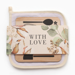 Набор кухонный Sweet: прихватка 19×19 см, подставка под горячее