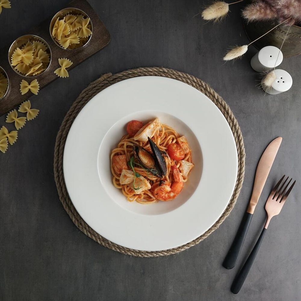 Тарелка глубокая 400 мл d 27 см h4,6 см   Noble [1]