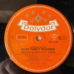 Винтажная виниловая пластинка LP Caterina Valente, Edition 13 Arriba (1958) (Германия 1987)