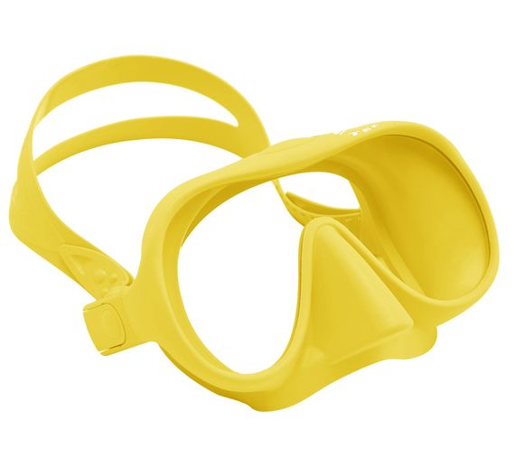 Маска безрамная Sopras sub Larga желтый