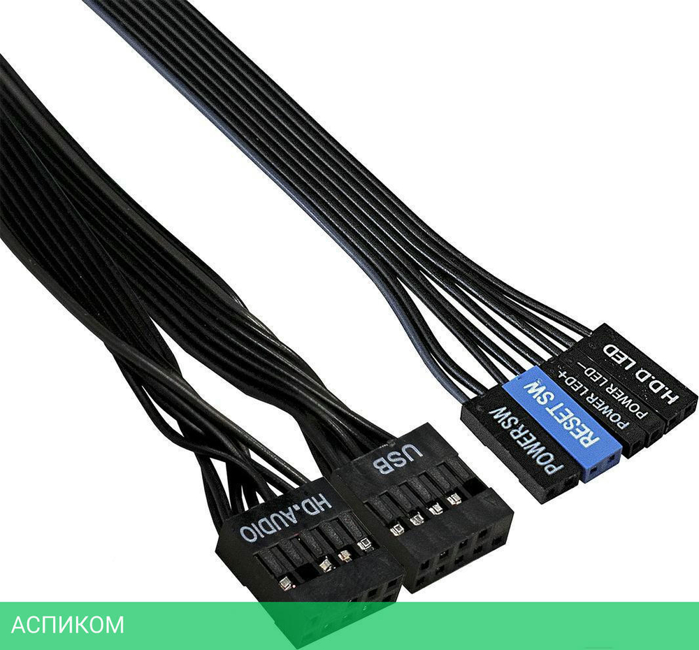 Корпус ExeGate AA-440-AA500 500W черный (EX290183RUS)