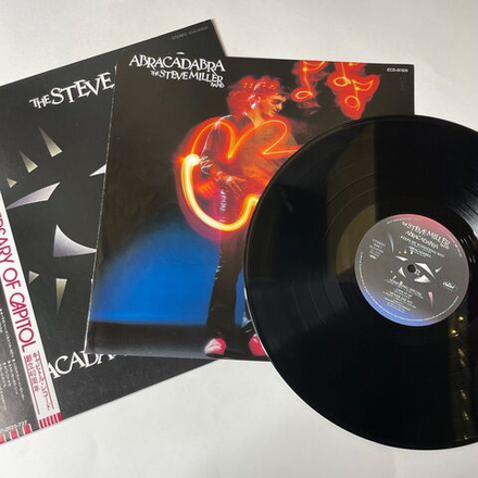 Винтажная виниловая пластинка LP The Steve Miller Band Abracadabra (Japan 1982) (Obi) Something Special