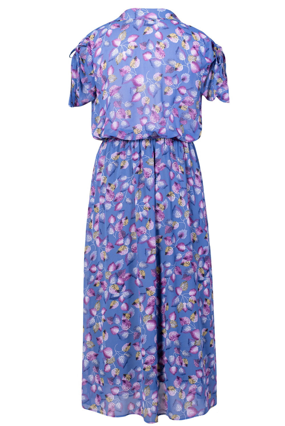 Платье женское 4011ВП, листок голубой #284ЛГ054011ВП