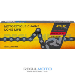 Цепь приводная REGULMOTO 428UO-136L сальниковая O-Ring