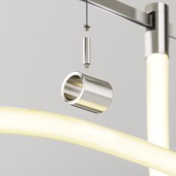 Потолочный коннектор с тросовым подвесом в шинопровод Maytoni Flarity   TRA154CSW-1PT