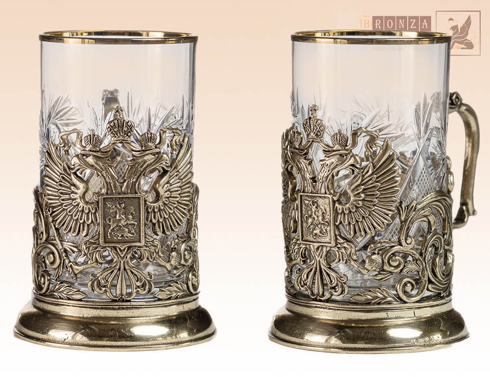 подстаканник Герб Российской Федерации