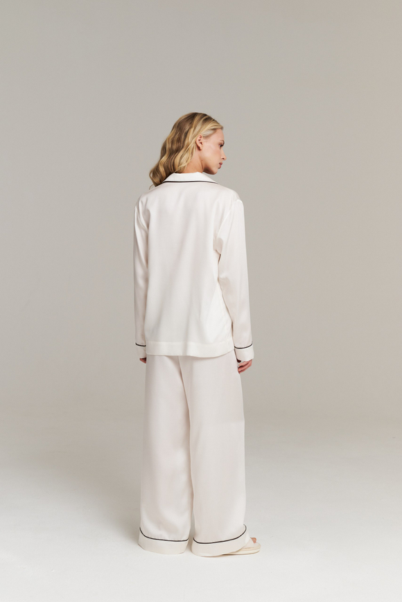 Пижамные брюки с кантом из тенселя