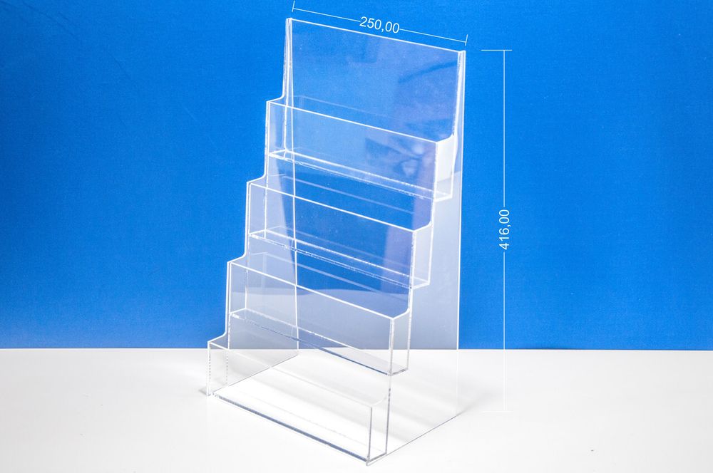 Подставка витрина для шоколадок 4-х яр 250х150х416