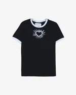 Футболка Goldmans Сердце Черная Женская