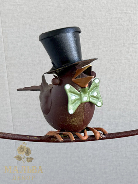 Декор-ветрячок балансирующий "Три ворона" CAMPO Home & Garden 64x11x131 см металл