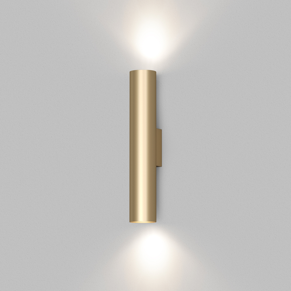 DK5022-SG Настенный светильник, IP20, до 15 Вт, LED, 2xGU10, матовое золото, алюминий