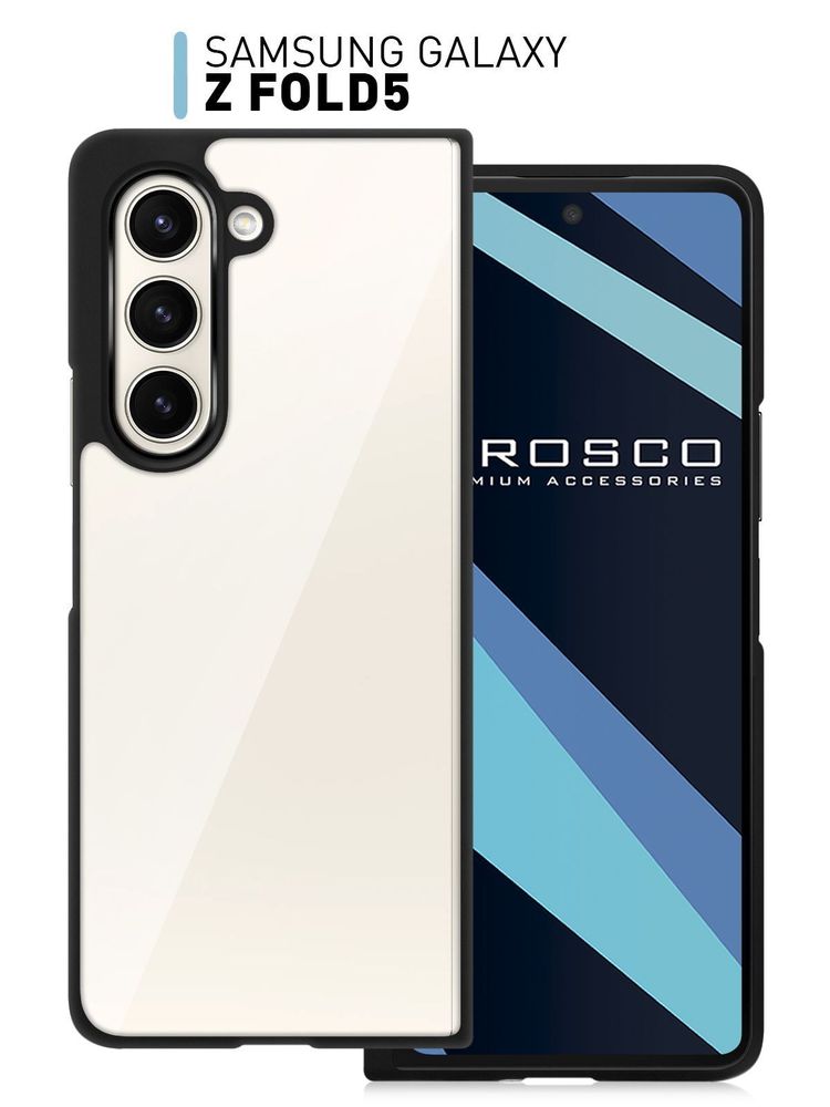 Чехол ROSCO для Samsung Galaxy Z Fold5 (арт.SS-ZFOLD5-PP-PRO-BLACK )