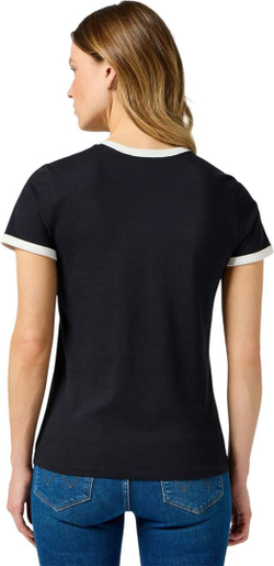 Футболка Wrangler RINGER TEE BLACK