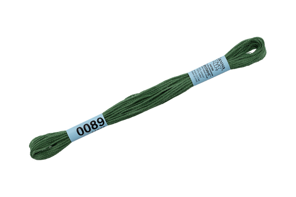 Мулине "Gamma" , 100% хлопок, 8 м, №0089